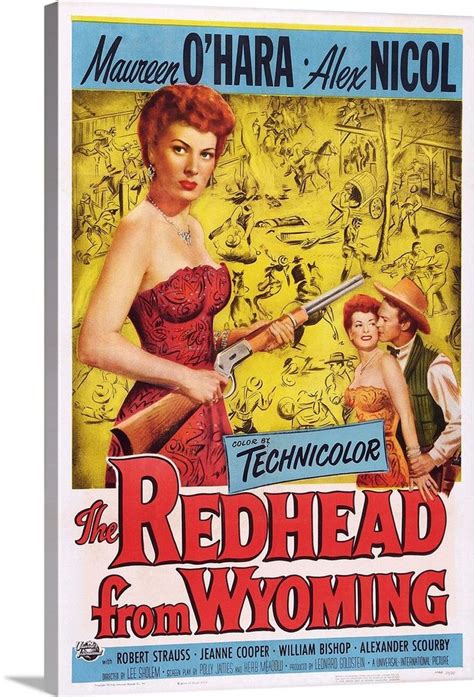 The Redhead From Wyoming Vintage Movie Poster 1953 Movie Posters