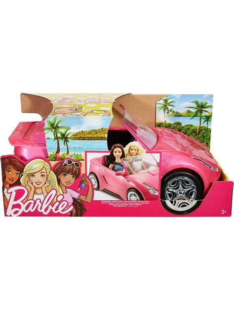 Barbie Convertible 2-Seater Vehicle for Barbie dolls for Girls 3 years up