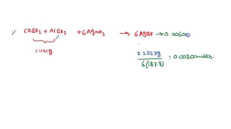 SOLVED A Mixture Of Sodium Bromide NaBr And Aluminum Chloride AlCl3