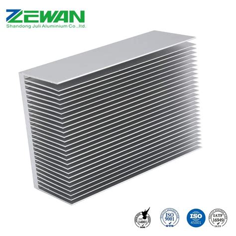 Custom Anodized Aluminum Heatsink Extrusion Power Aluminum Heat Sink China Heat Sink And