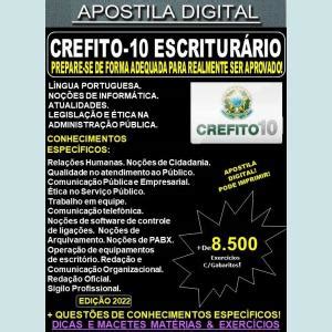 APOSTILA CONCURSO CREFITO 10 2022 Editora Multimídia