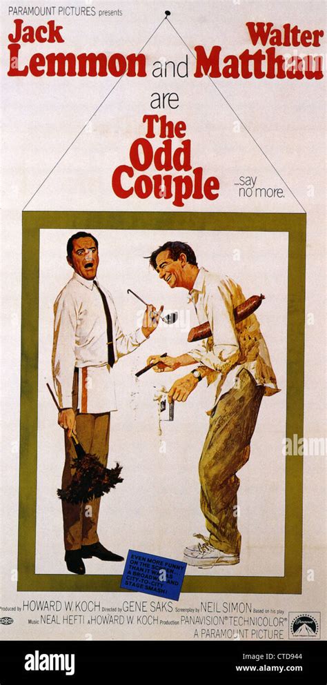 The odd couple movie poster hi-res stock photography and images - Alamy