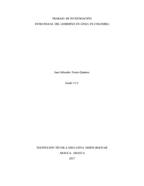 Juan Sebastian Gobierno Linea Pdf