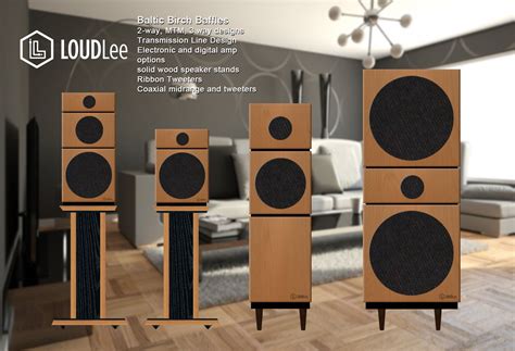 Concept Designs For Way Way And Floor Standing Speakers Solid