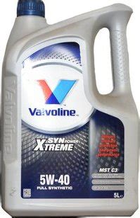 Valvoline Synpower Xtreme Mst C W L Od K Zbozi Cz