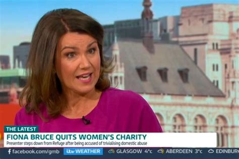 Susanna Reid Under Fire Over Fiona Bruce Comments As ITV Good Morning