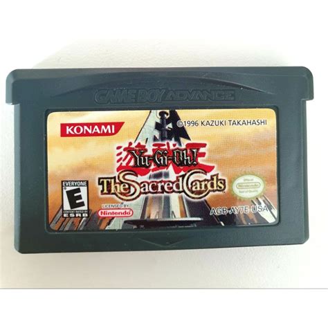 Yu Gi Oh Sacred Cards Original Game Boy Advance Gba Shopee Brasil