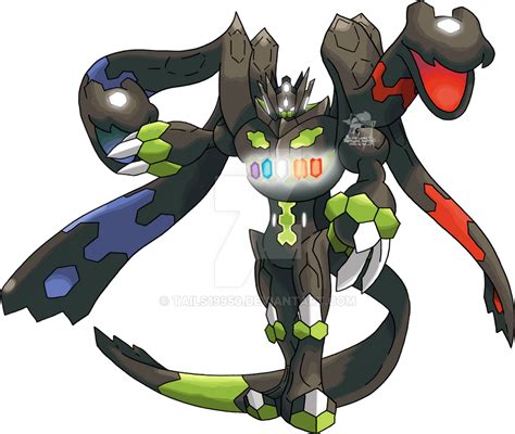 718 - Zygarde Complete Forme by Tails19950 on DeviantArt