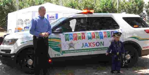 Collier County Sheriff helps boy celebrate birthday after party is ...