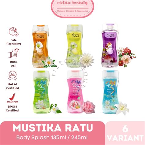 Jual Mustika Ratu Puteri Body Splash Ml Ml Shopee Indonesia