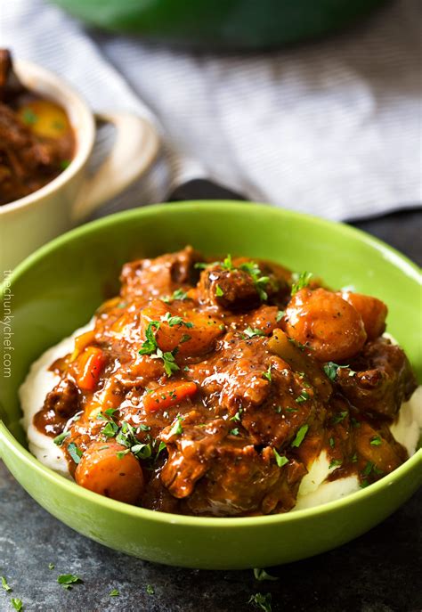 Guinness And Coffee Irish Beef Stew The Chunky Chef