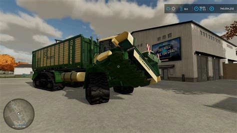 Big Zx550gd Mower With Forage Wagon V1 0 Fs22 Mod Farming Simulator