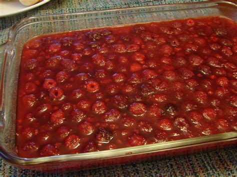 raspberry applesauce jello salad recipe