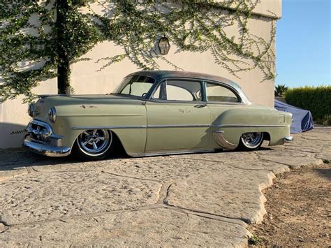 1954 1952 Air Ride Patina Bagged Lowrider Lowered Kustom Hot Rat Rod