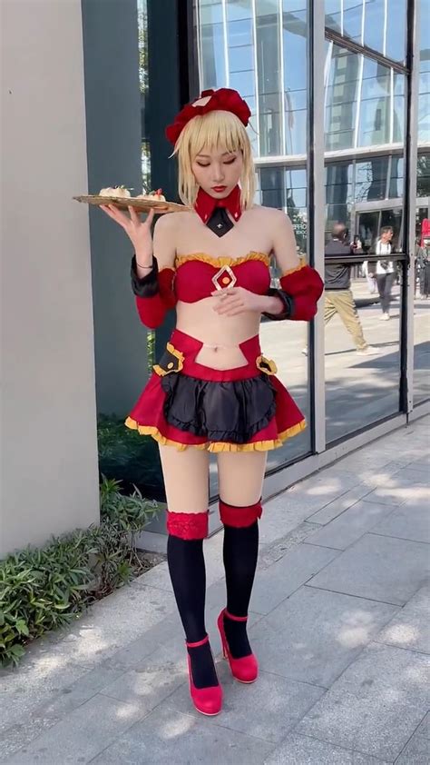 【コスプレ】モードレッド X メイド Fate コスプレ衣装