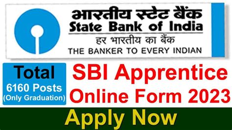 SBI Apprentice Recruitment 2023 Notification Out For 6160 Posts Apply