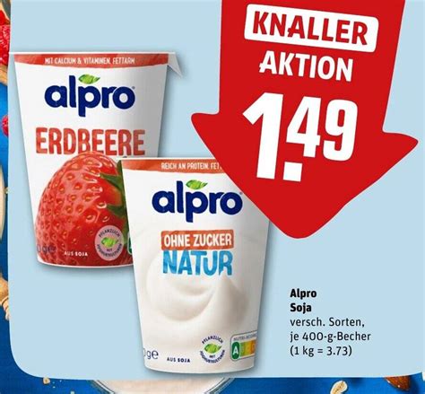 Alpro Soja Tilbud Hos REWE