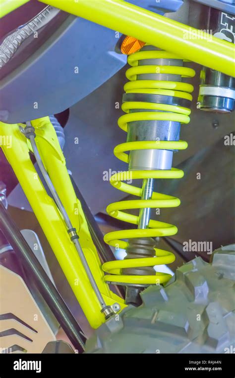 Shock Absorber Of Car Stock Photo Alamy