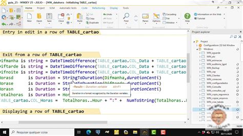 Guia Windev 25 aula 311 Trabalhando datas e horas Matemática