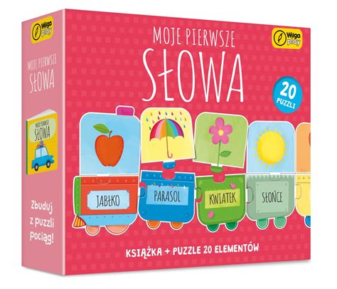 Wilga Play puzzle Moje Pierwsze Słowa 20 el Wilga Play Sklep