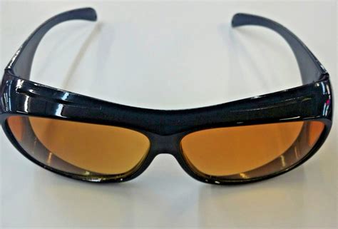 Hd Night And Day Vision Wraparound Sunglasses As Seen On Tv Fits Over Glasses Ebay