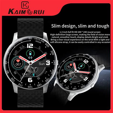 Other Gadgets H Smart Watch Men Diy Watchface Full Touch Fitness