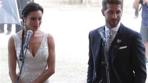 El vídeo más comentado de la boda de Sergio Ramos y Pilar Rubio y no