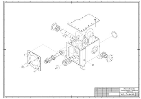 Mechanical Speed Reducer D Exploded View Solidworks Ppt