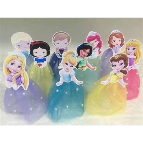 Tubete Tule Princesas Disney Cute Baby Pcs Shopee Brasil