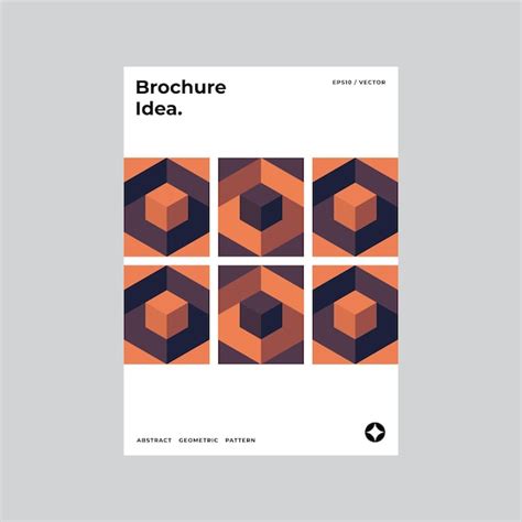 Premium Vector Design Cover Template With Geometric Shapes