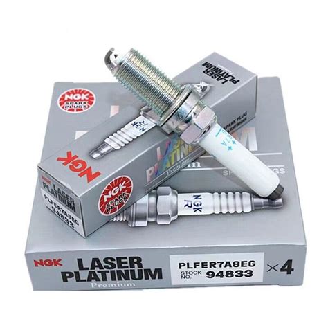 NGK Laser Platinum Set Of 4 Spark Plugs 94833 For Audi Q7 VW Jetta