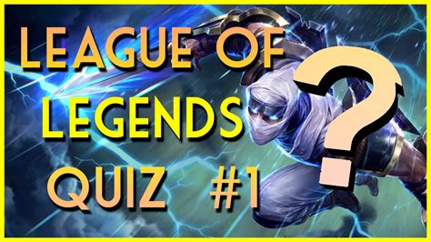 League Of Legends Quiz Show 1 Interactive Questions Youtube