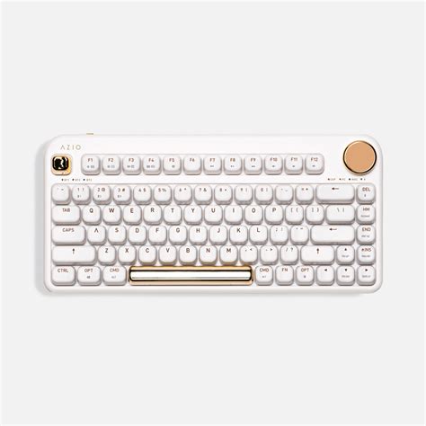 Azio IZO Keyboard with Blue switch (White Blossom) - Azio Keyboards ...