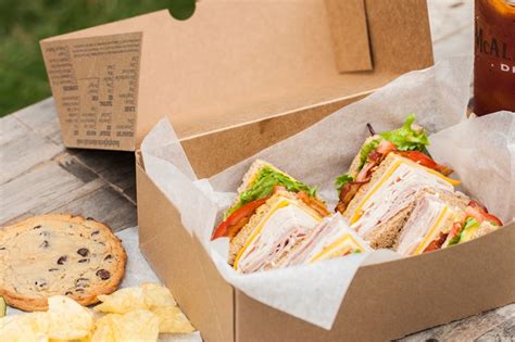 Boxed Lunches – Gorges Catering