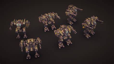 Mech Constructor Light And Medium Robots Deep3dsea