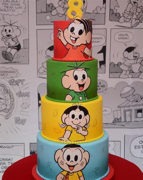 Bolo Da Turma Da M Nica Inspira Es Para Decorar A Sua Festa Baby