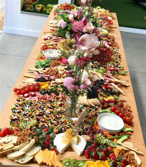 Flowers And Canapés Graze Gourmet Platter Co Grazegourmetplatterco