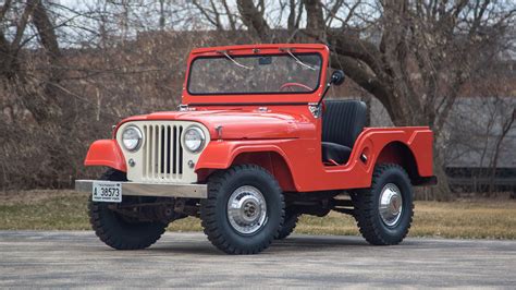 1963 Willys Jeep Cj 5 Tuxedo Park T128 Indy 2018