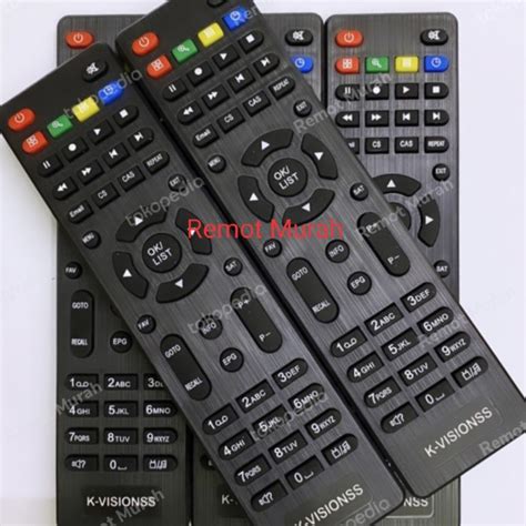 Jual Trendi Remote Remot Receiver Parabola K Vision C2000 Topas Tv