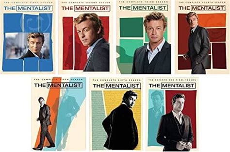 The Mentalist Complete Series Seasons 1 7 Dvd Uk Dvd