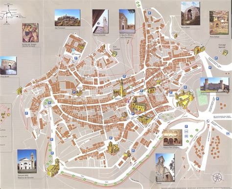 Montepulciano Map - montepulciano it • mappery