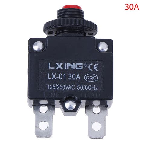 Выключатель защиты от перегрузки, предохранитель 3А, 4А, 5А, 6А, 8А ...