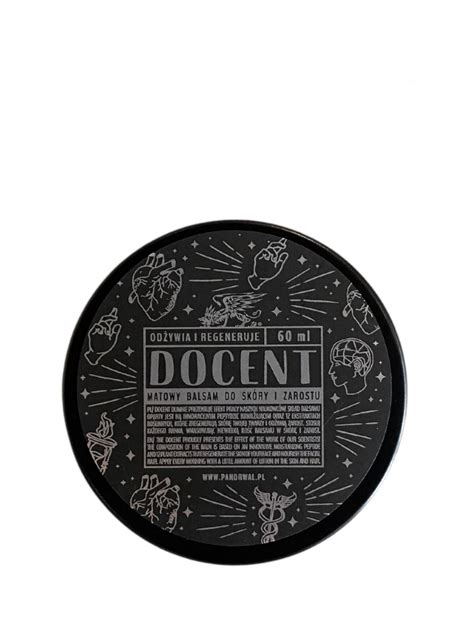 Pan Drwal matujący balsam do skóry i zarostu Docent 60ml BRODACZ SHOP