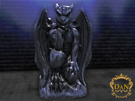 Second Life Marketplace Statue Gargoyle Reflecting Eternity 4