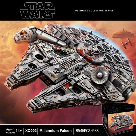 Star Wars Millennium Falcon Jiestar Xq Compatible Brick Set