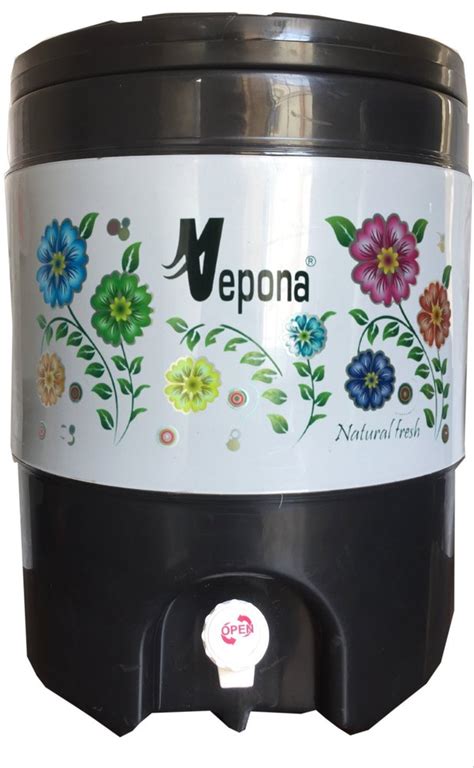 Vepona Black White Water Camper Cold Time Hr Capacity Liter