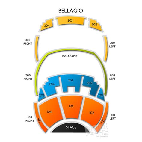 Bellagio Seating Chart | Vivid Seats