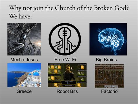 Why not join the Church of the Broken God? : churchofthebrokengod