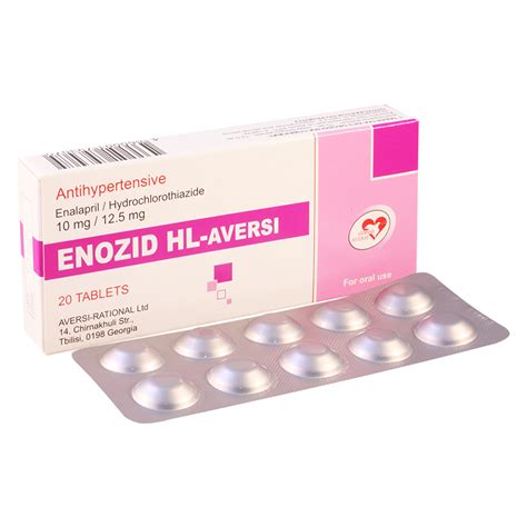 Enozid Hl 10mg125mg 20t Aversi