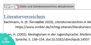 Literaturverzeichnis Word Einfach Und Korrekt Erstellen